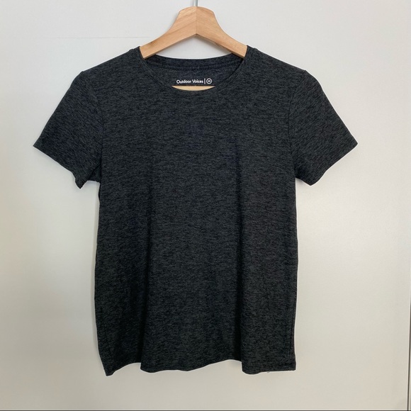 OV All-day Shortsleeve tee (Cloudknit) in Charcoal - Picture 2 of 5